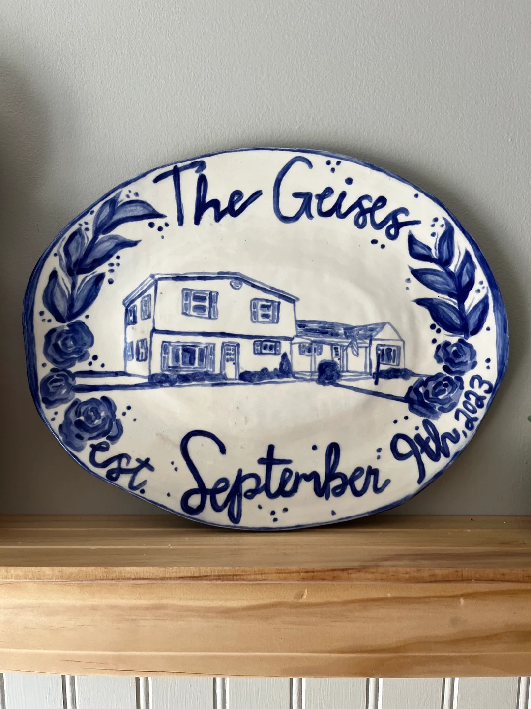 Ceramic Custom First Home Owners Family Bride Groom Engagement - Etsy | Etsy (US)