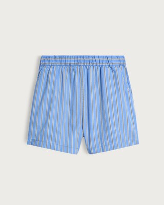 F&F Pure Cotton Striped Shorts in Blue | Tesco F&F