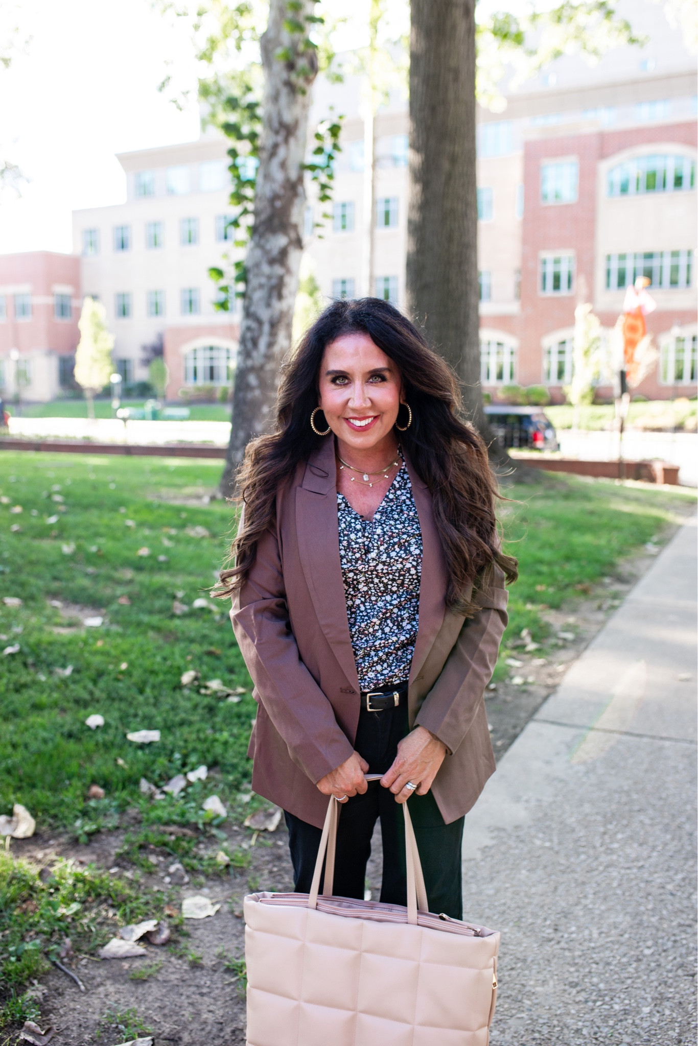 Fall outfit/Teacher outfit
Chocolate brown blazer
Floral top
Black jeans
Amazon outfit

#LTKU #LTKover40 #LTKSeasonal