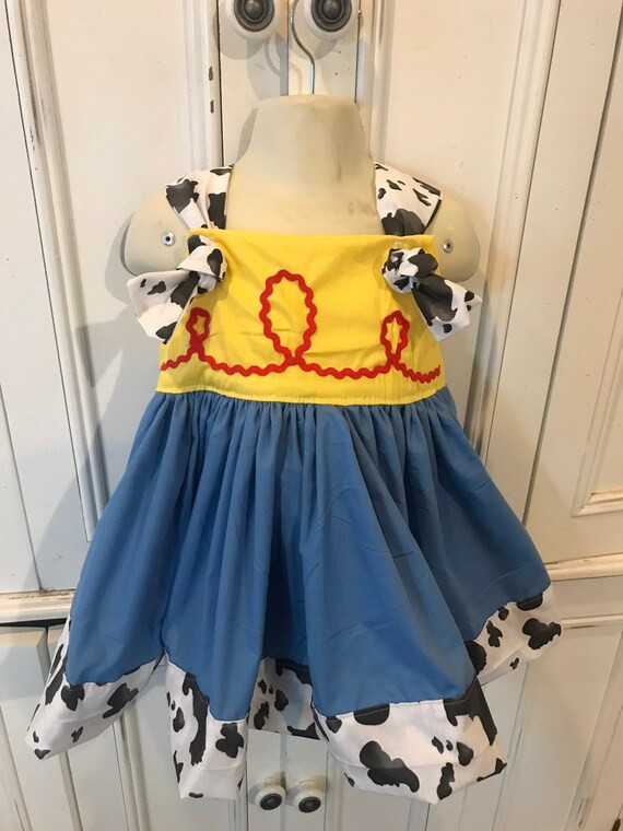 Toy Story Jessie Costume Dress Size 2T 3T 4T 5 6 Boutique Knot | Etsy (US)