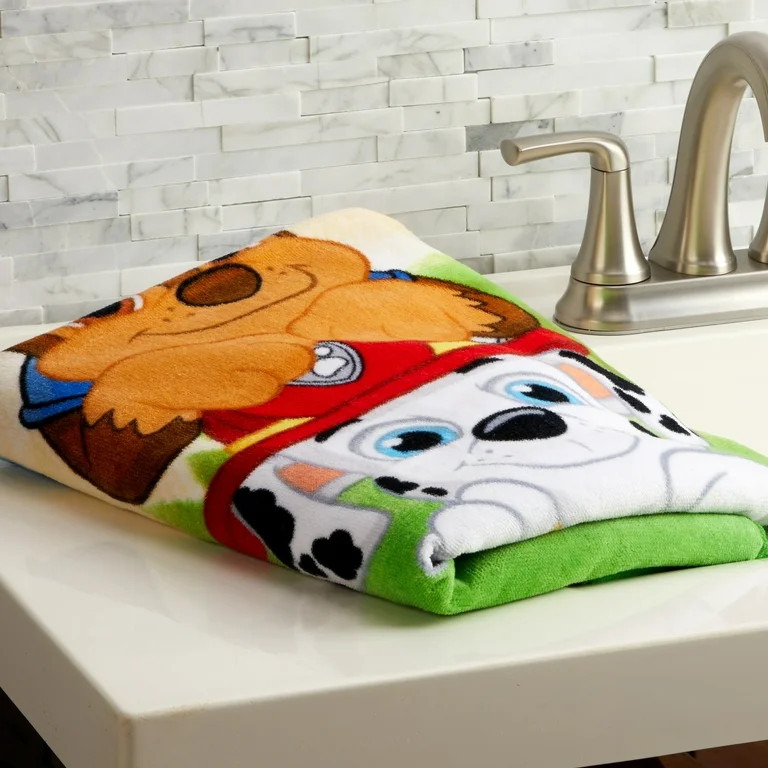 PAW Patrol Kids Bath Towel, 100% Cotton, 27" x 54" | Walmart (US)