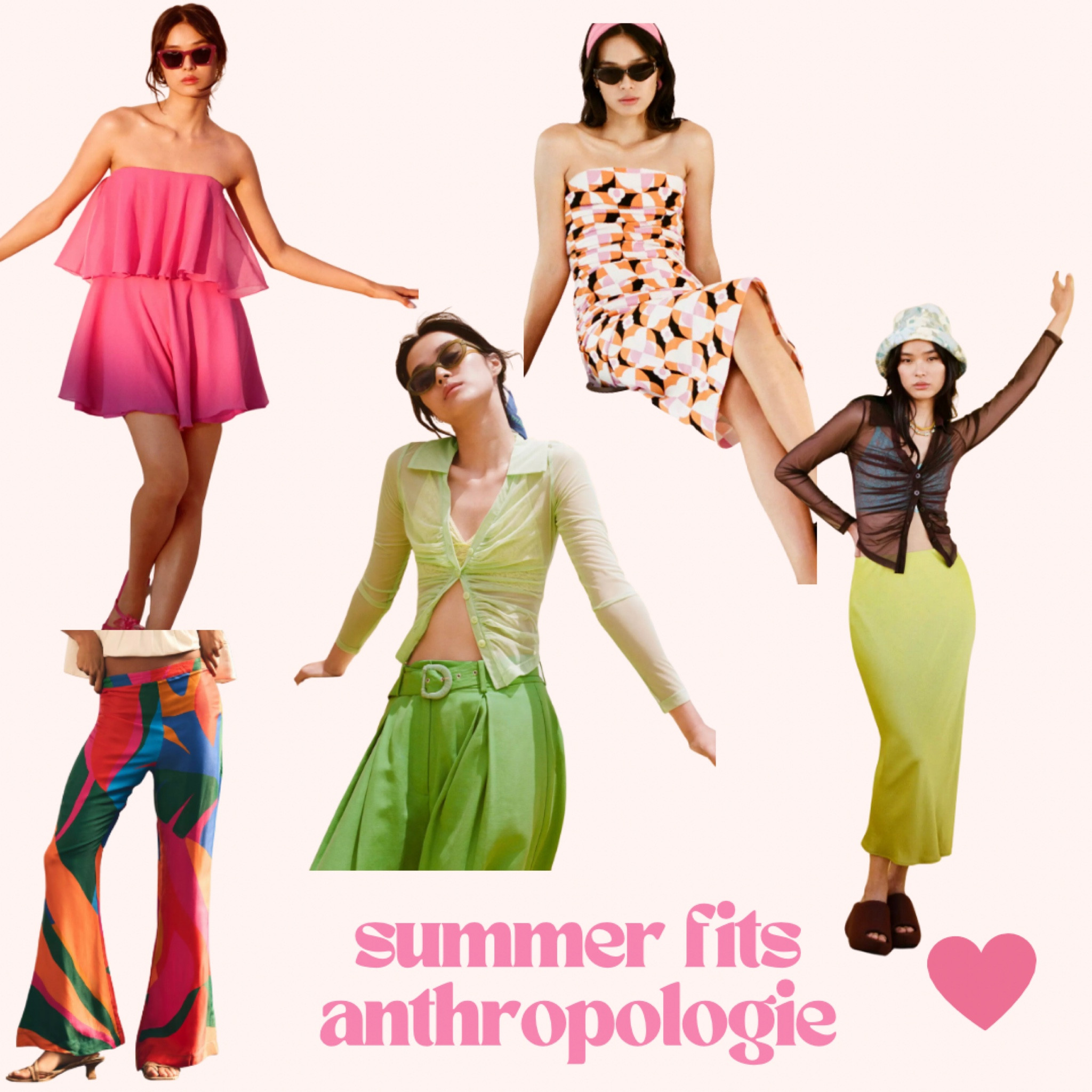Colorful summer outfits. 

#LTKFind #LTKSeasonal #LTKxAnthro