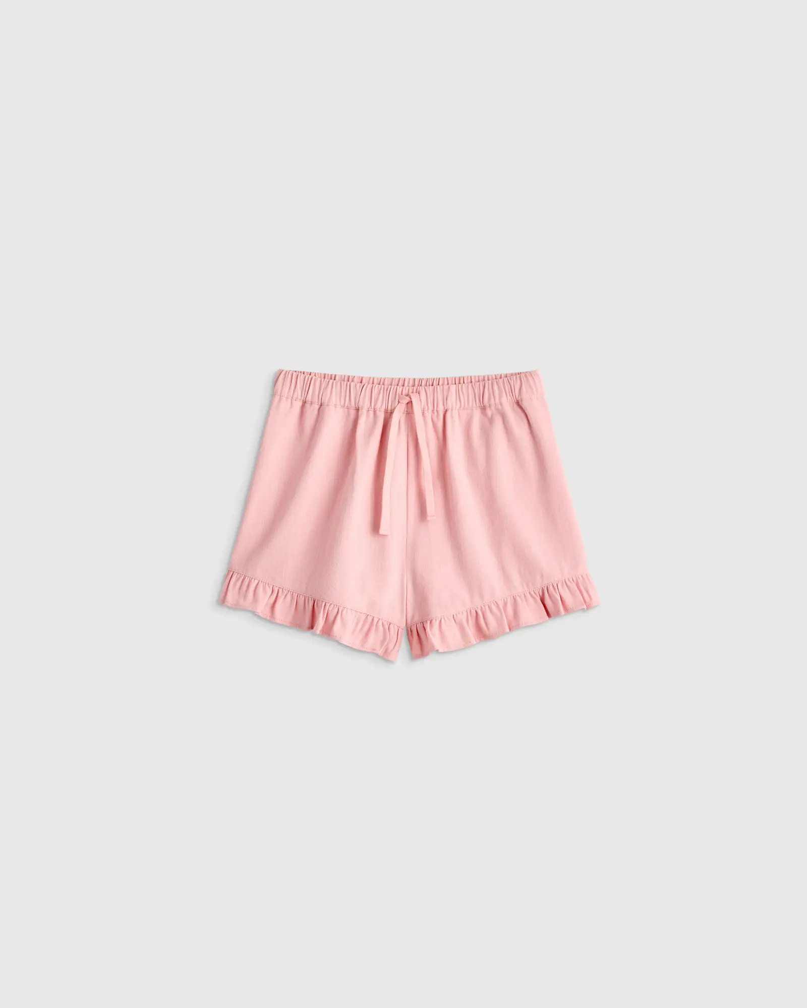 Girls Ruffle Hem Woven Short | Quince