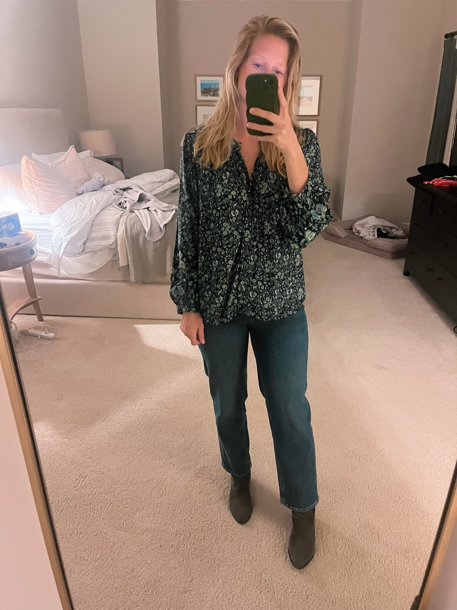 going out top - natalie martin top - natalie martin blouse - casual
dinner outfit - mom style 

#LTKSeasonal