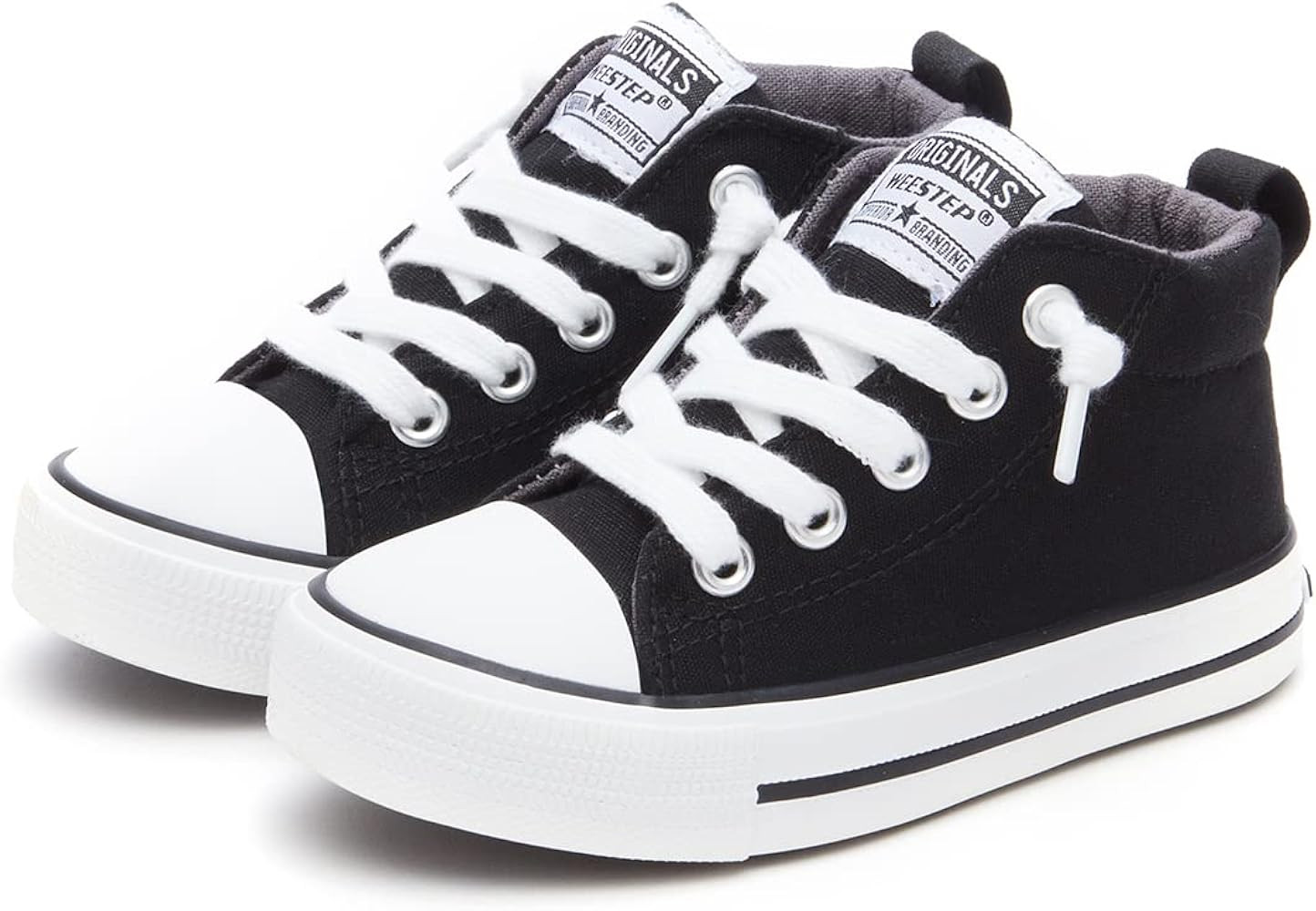 Weestep Toddler Little Kid Boys and Girls Slip On Mid Top Sneakers | Amazon (US)