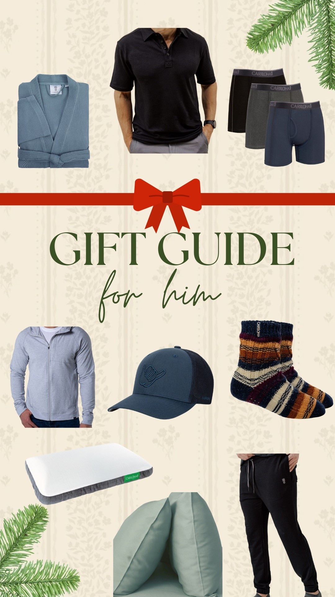 Gift guide for him! ALLIS40 gets you a discount for Black Friday at Cariloha 🎄🙌

#LTKHoliday #LTKCyberWeek #LTKGiftGuide