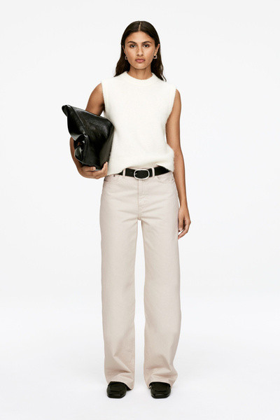 CORAL Wide Jeans – Off White – Women – ARKET GB | Arket UK