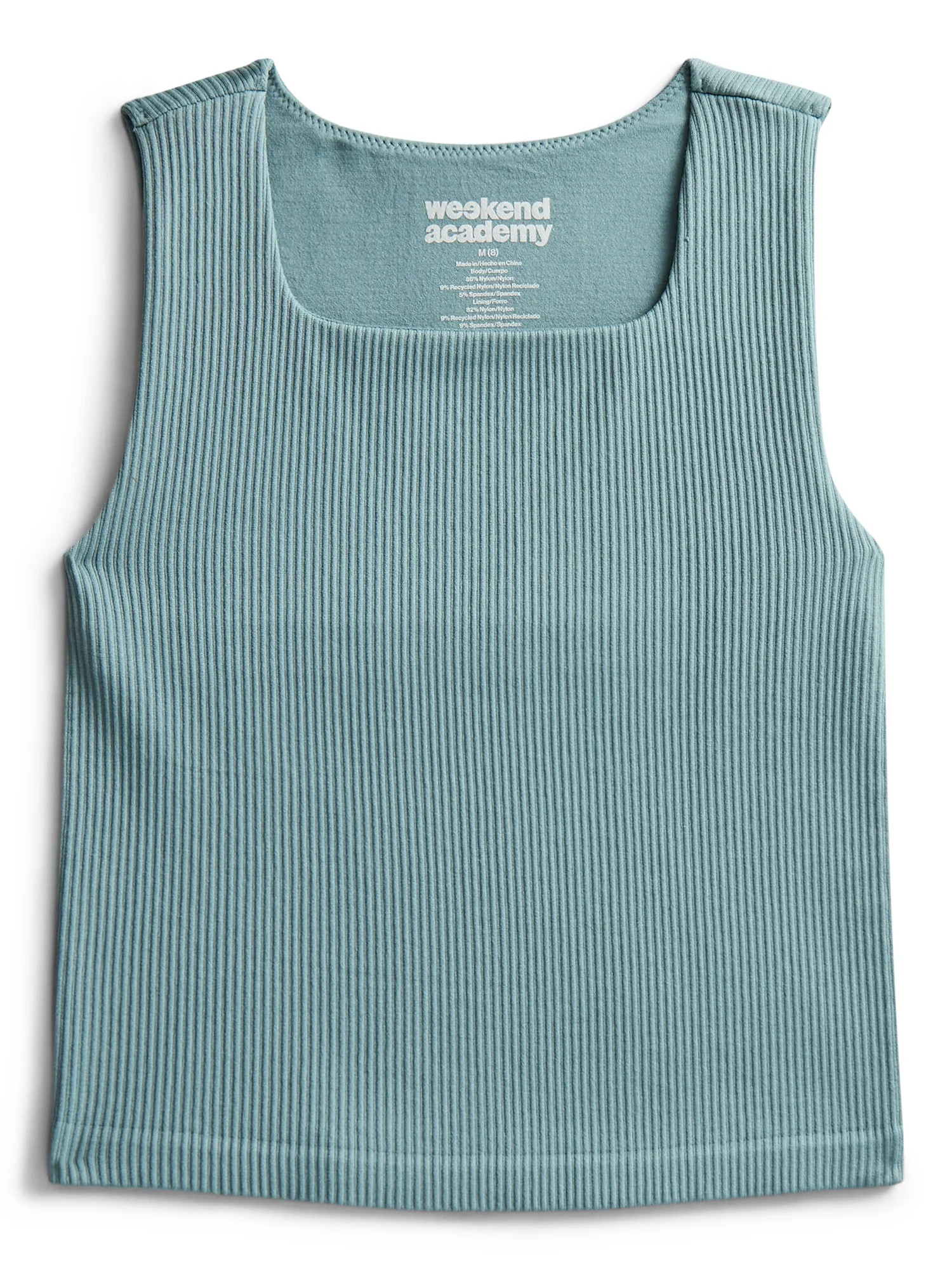 Weekend Academy Girls Seamless Tank Top, Sizes 4-18 | Walmart (US)