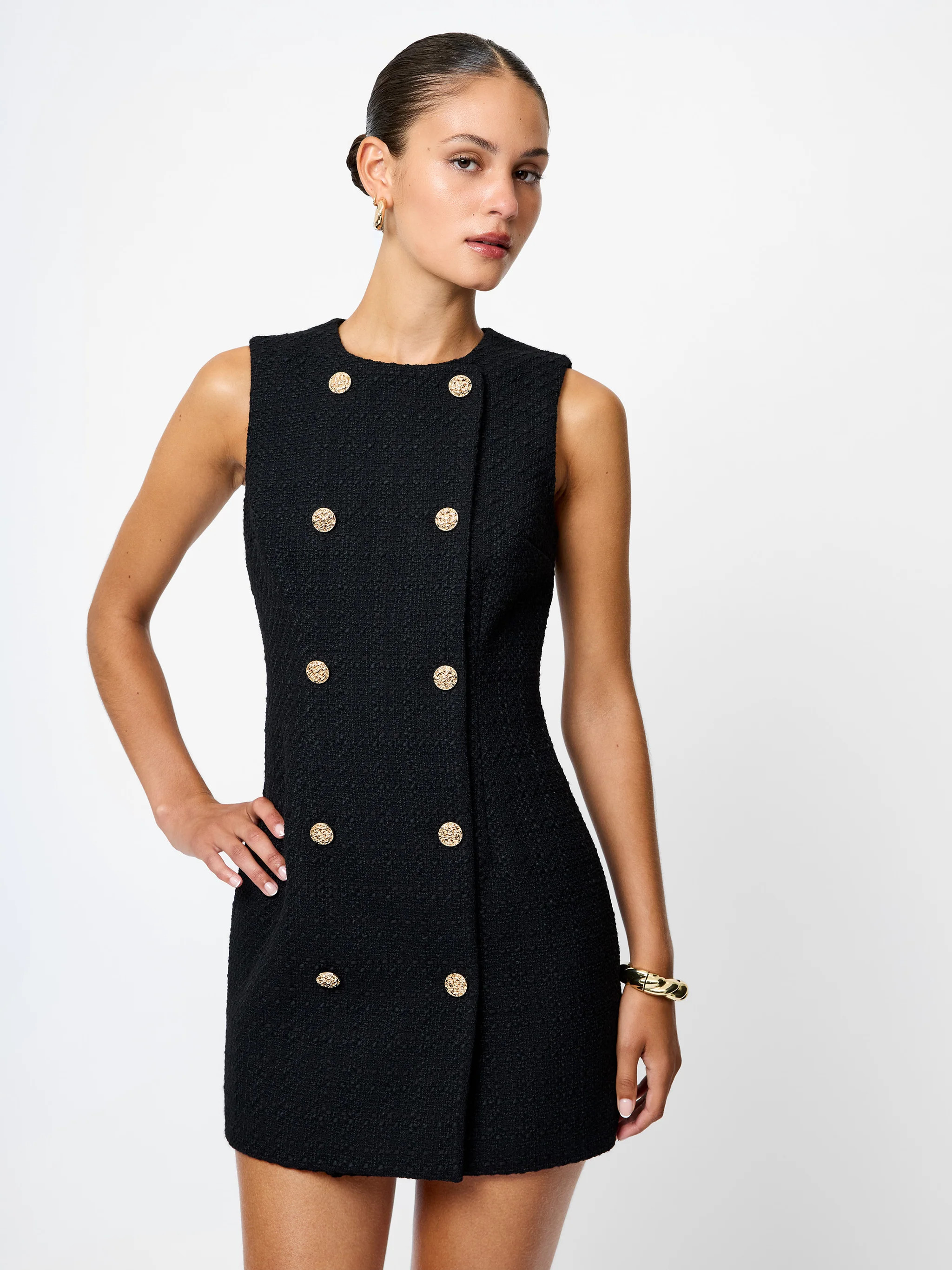 Structured Tweed Mini Dress | French Connection (US)