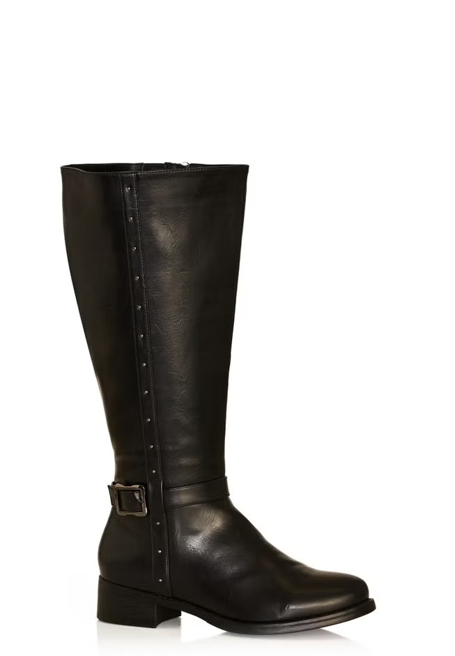 Alex Studded Tall Boot | Avenue
