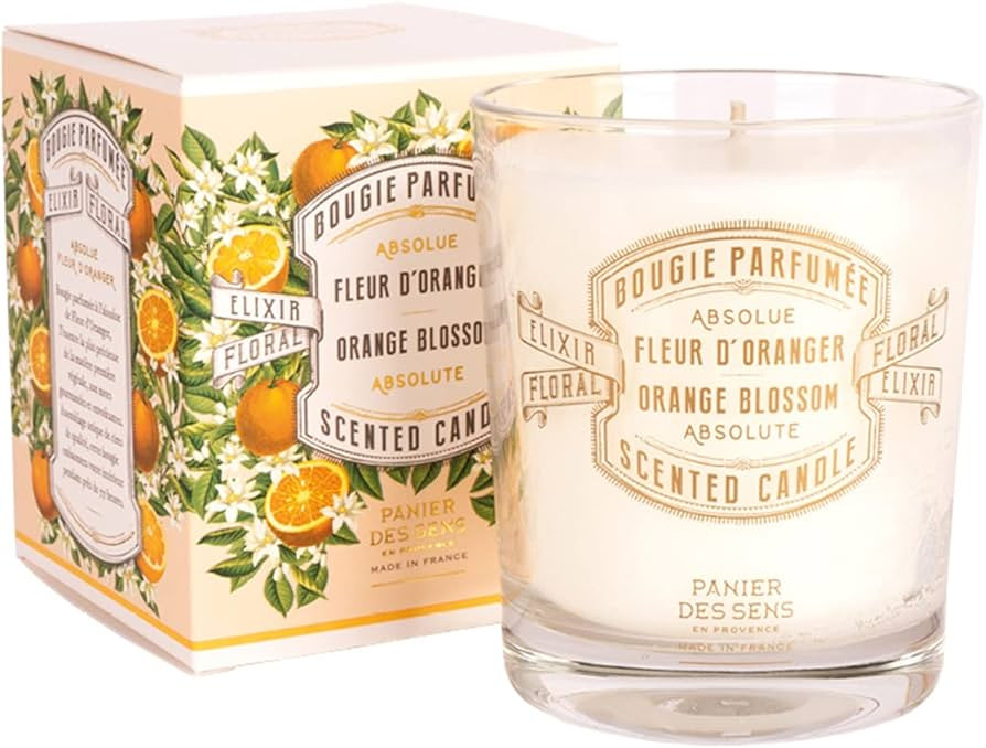Panier des Sens - Orange Blossom Thanksgiving & Christmas Candle – Long Lasting Scented Candles... | Amazon (US)