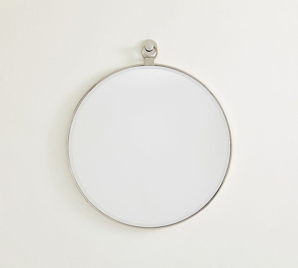 Vintage Round Hanging Mirror | Pottery Barn (US)