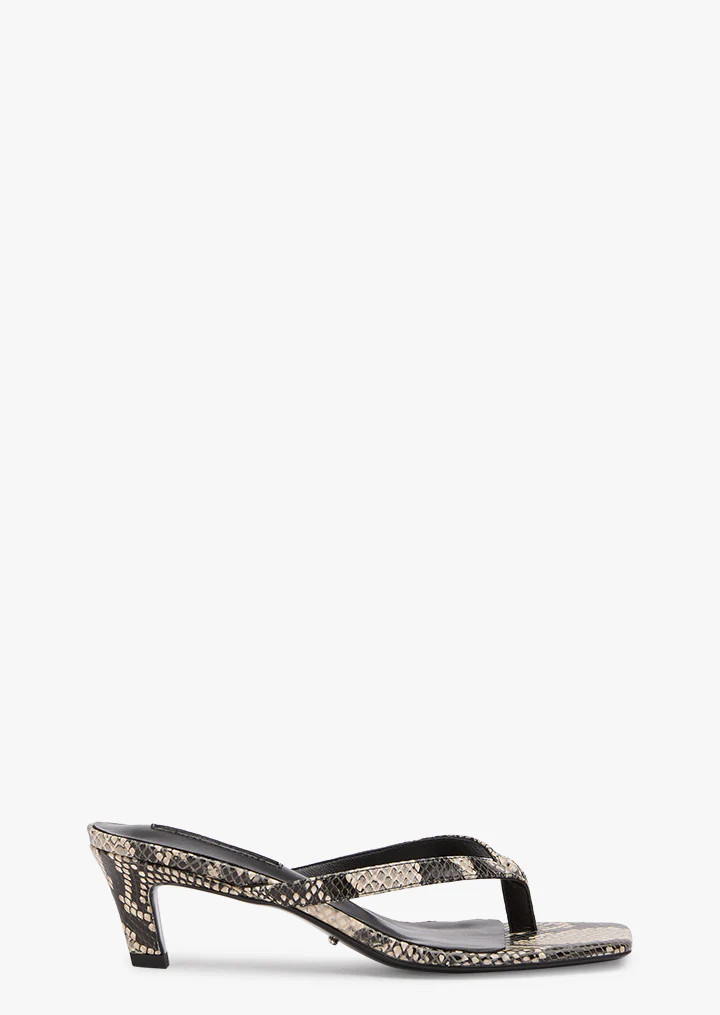 Topaz Ecru Snake | Tony Bianco US