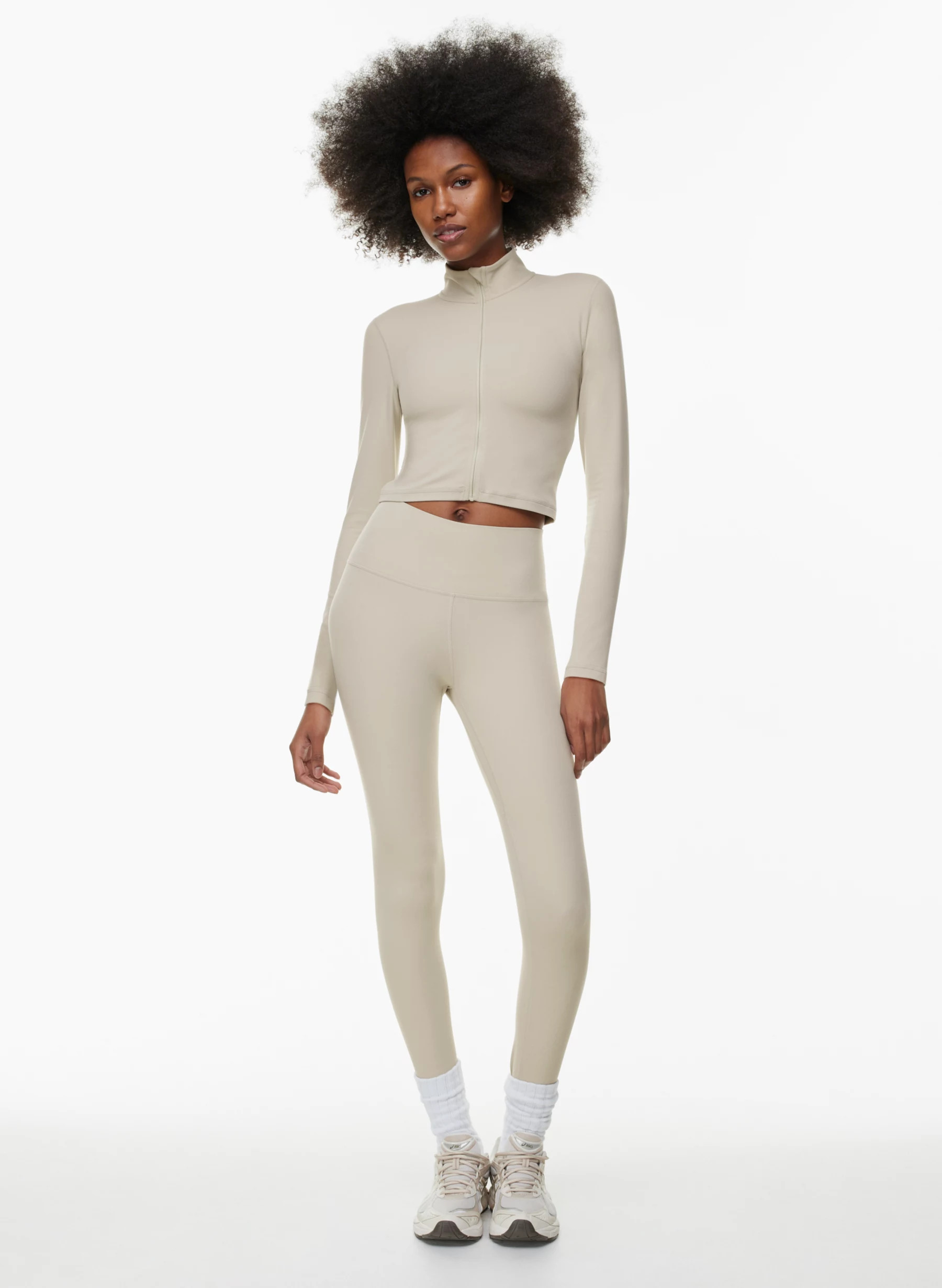 BUTTER LIMIT ZIP LONGSLEEVE | Aritzia