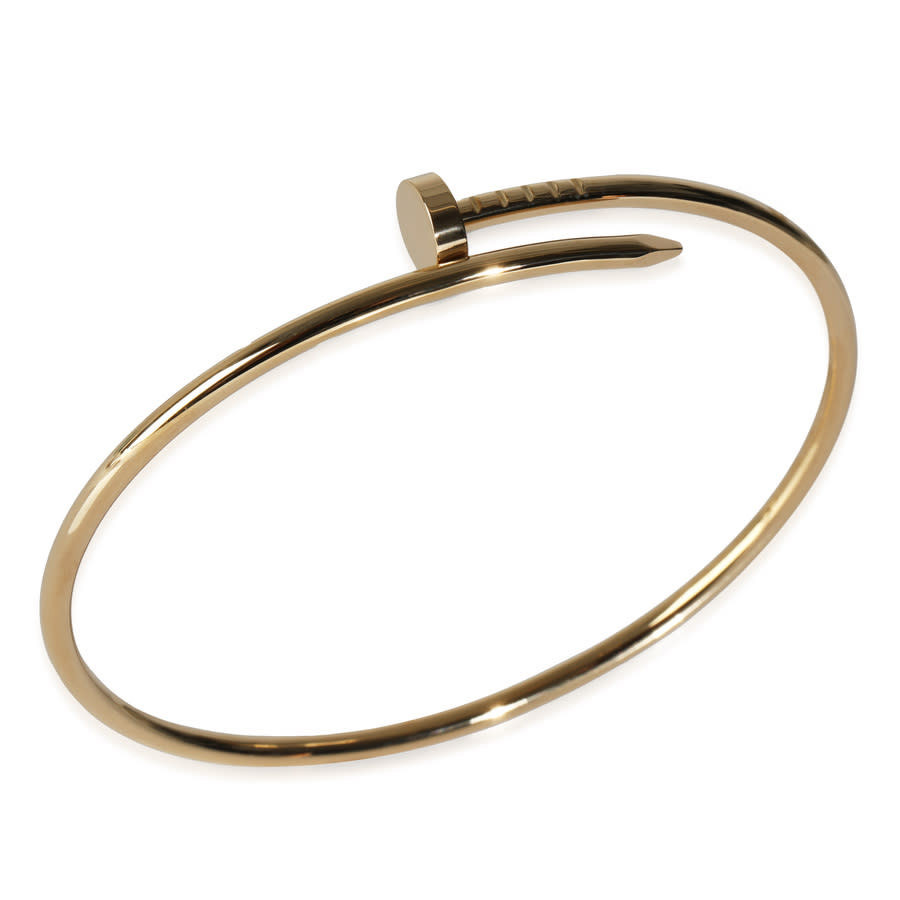 Pre-Owned Cartier Juste Un Clou Bracelet, Small Model (Yellow Gold) | Jomashop.com & JomaDeals.com