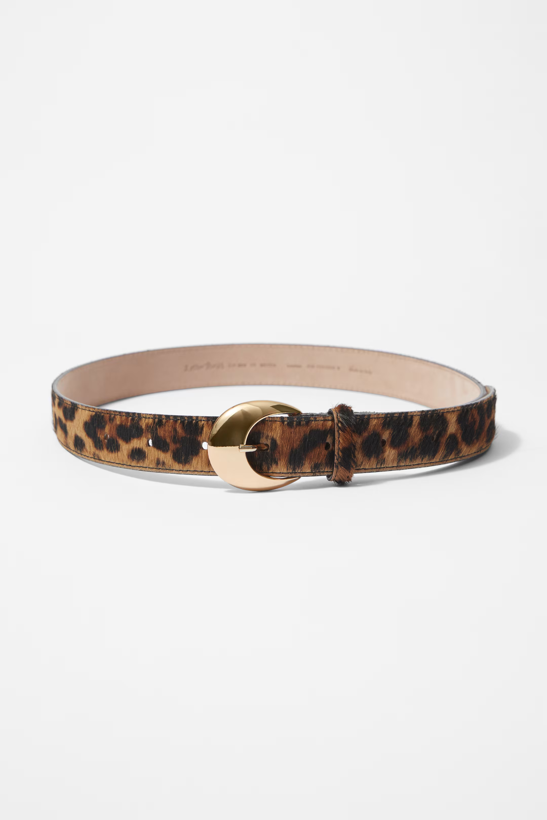 Leopard-Print Leather Belt | H&M (UK, MY, IN, SG, PH, TW, HK)
