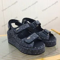 Save Big on Bulk Womens Platform Wedge Sandals Womens Wedge Platform Heels Sandals Designer Sheep... | DHGate