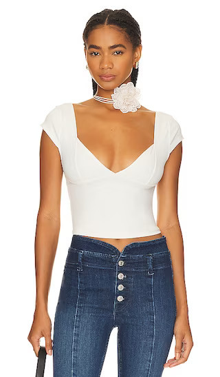 Free People x Intimately FP Duo Corset Cami in White. - size M | Revolve Clothing (Global)