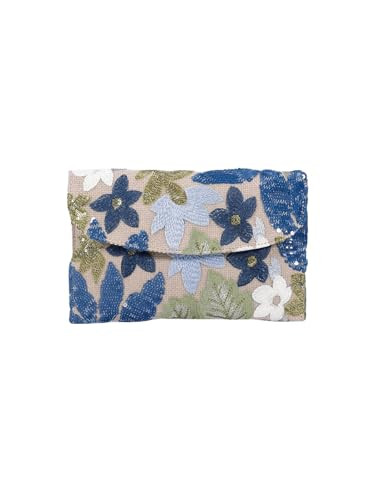 Verdusa Women's Floral Embroidery Sequin Evening Beaded Clutch Bags 2026 Party Purses | Amazon (US)