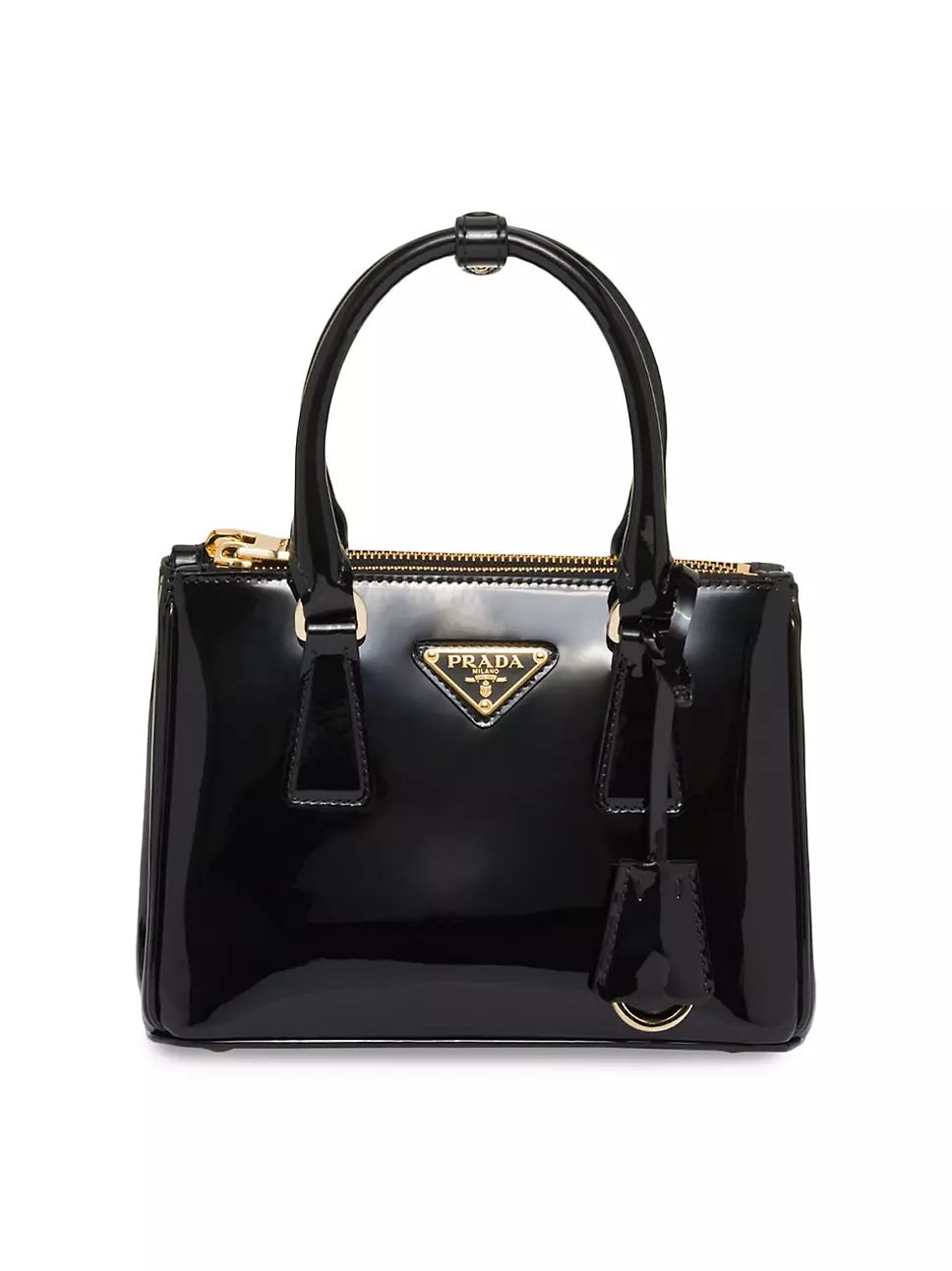Prada Galleria Patent Leather Mini Bag | Saks Fifth Avenue