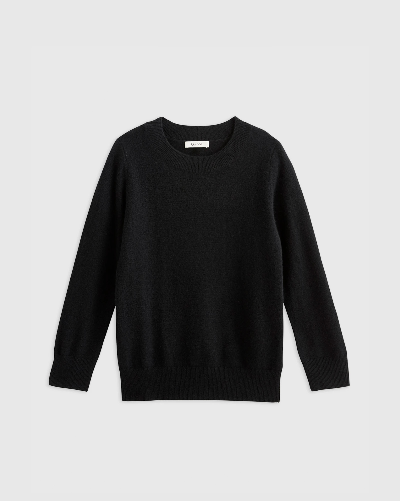 Quince | Washable Cashmere Crewneck Sweater in Minimal Pink, Size 7 | Quince