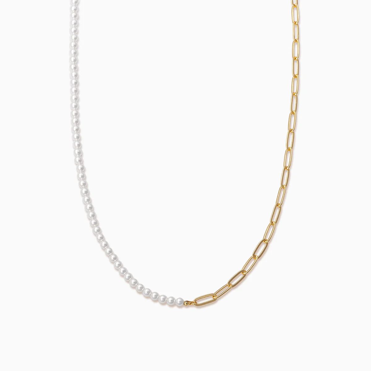 Split Personality Pearl Necklace | Uncommon James