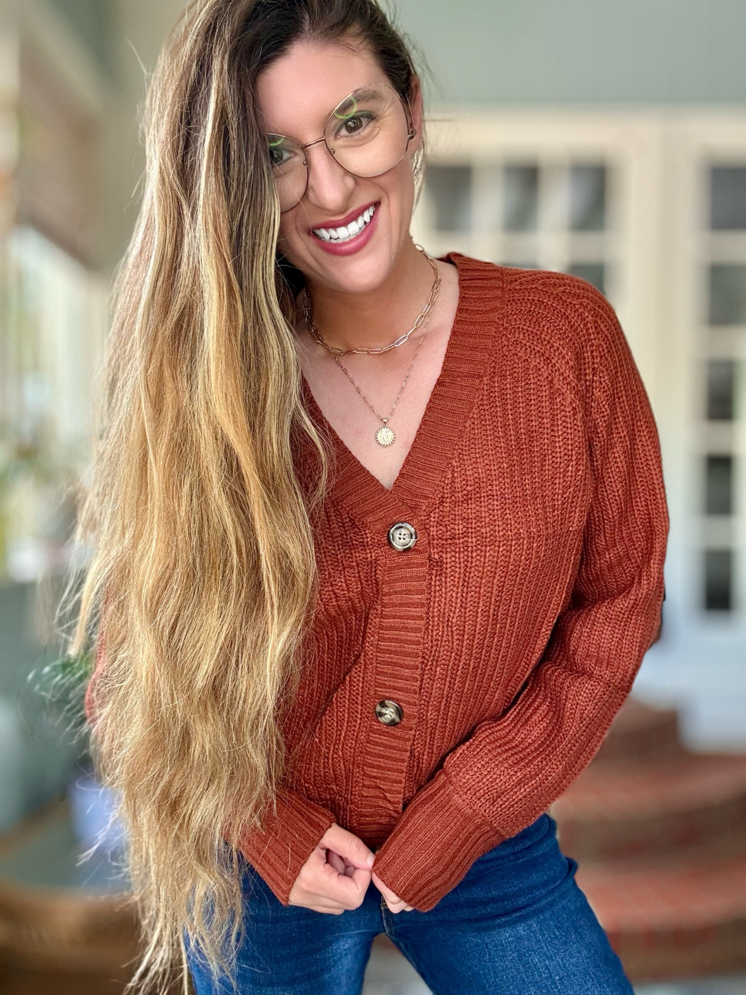 My Zeagoo chunky knit cardigan sweater is perfect for the holidays!

#LTKHoliday #LTKSeasonal #LTKCyberWeek