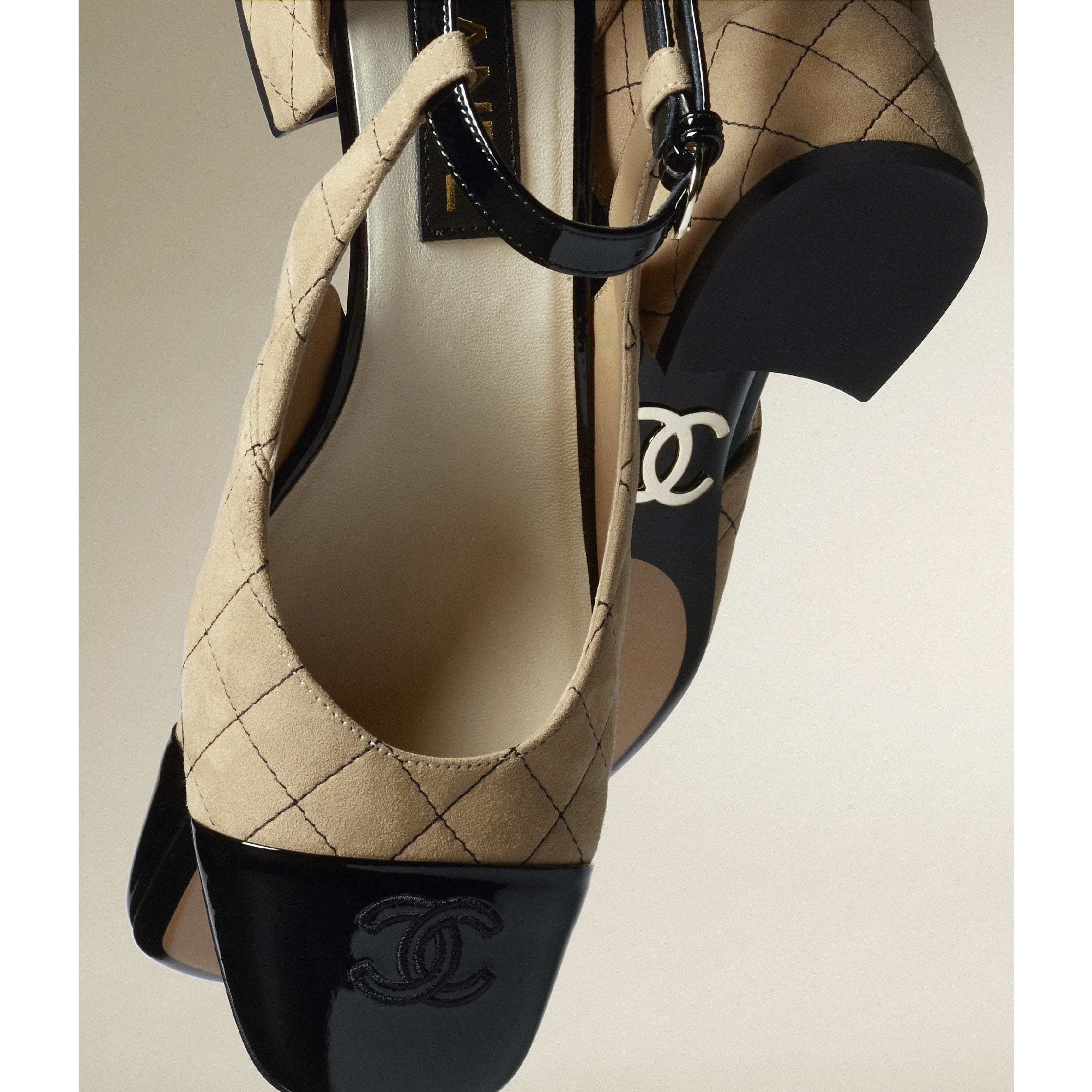 Mary Janes - Suede kidskin & patent calfskin — Fashion | CHANEL | Chanel, Inc. (US)