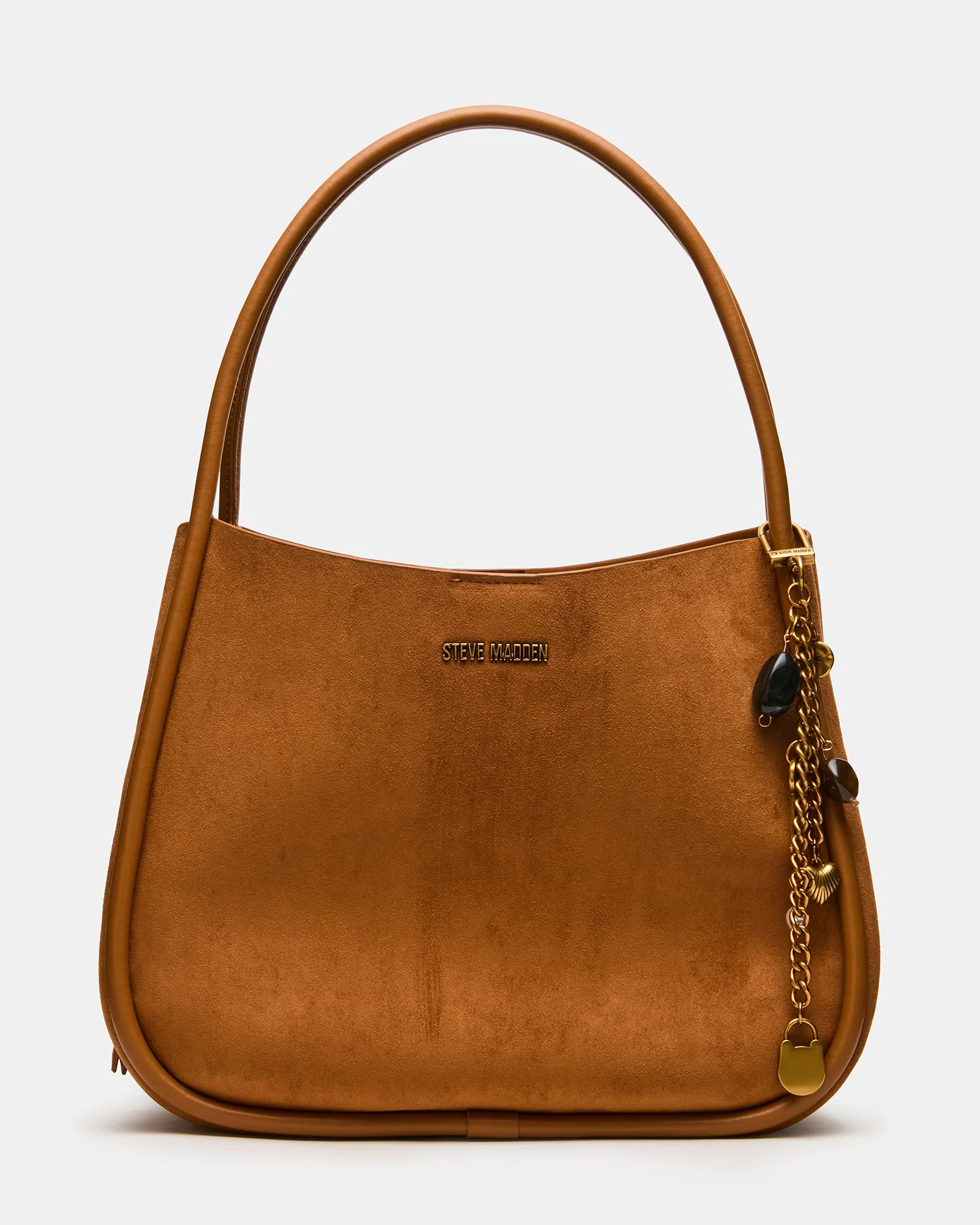 KRAVE Ochre Tubular Straps Bag Charms Tote Handbag | Steve Madden (US)