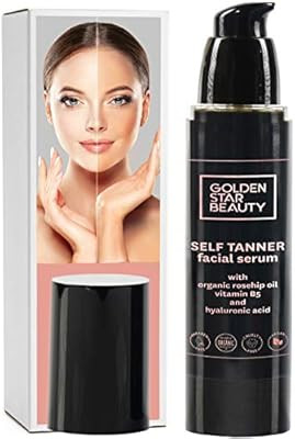 Self Tanner for Face – Face Tanner w/Hyaluronic Acid and Organic Oils, Self Tanners Best Seller... | Amazon (US)