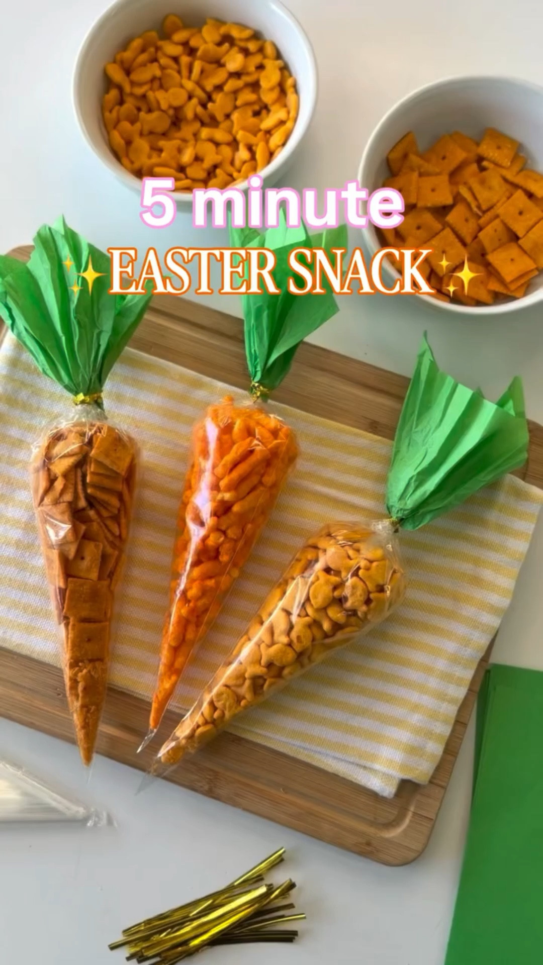 Kid’s loved it!🐰

Okay, these Carrot treat bags are so adorable for Easter! And they were soooo easy to put together. 

You can literally fill these goody bags up with anything orange… cheezits, gold fish, cheetos, reeses pieces, real cacrrots (LOL), you name it! 

Serve it in a basket or put them in Easter baskets or even as a party treat! 



#LTKSeasonal #LTKmomlife #LTKfoodie