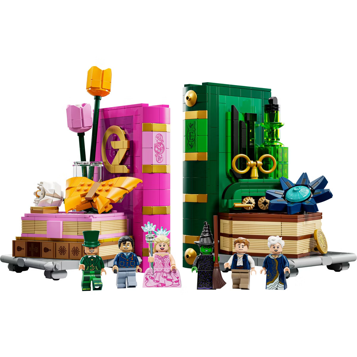 LEGO Wicked Glinda & Elphaba Halloween Bookends 75691 | Target