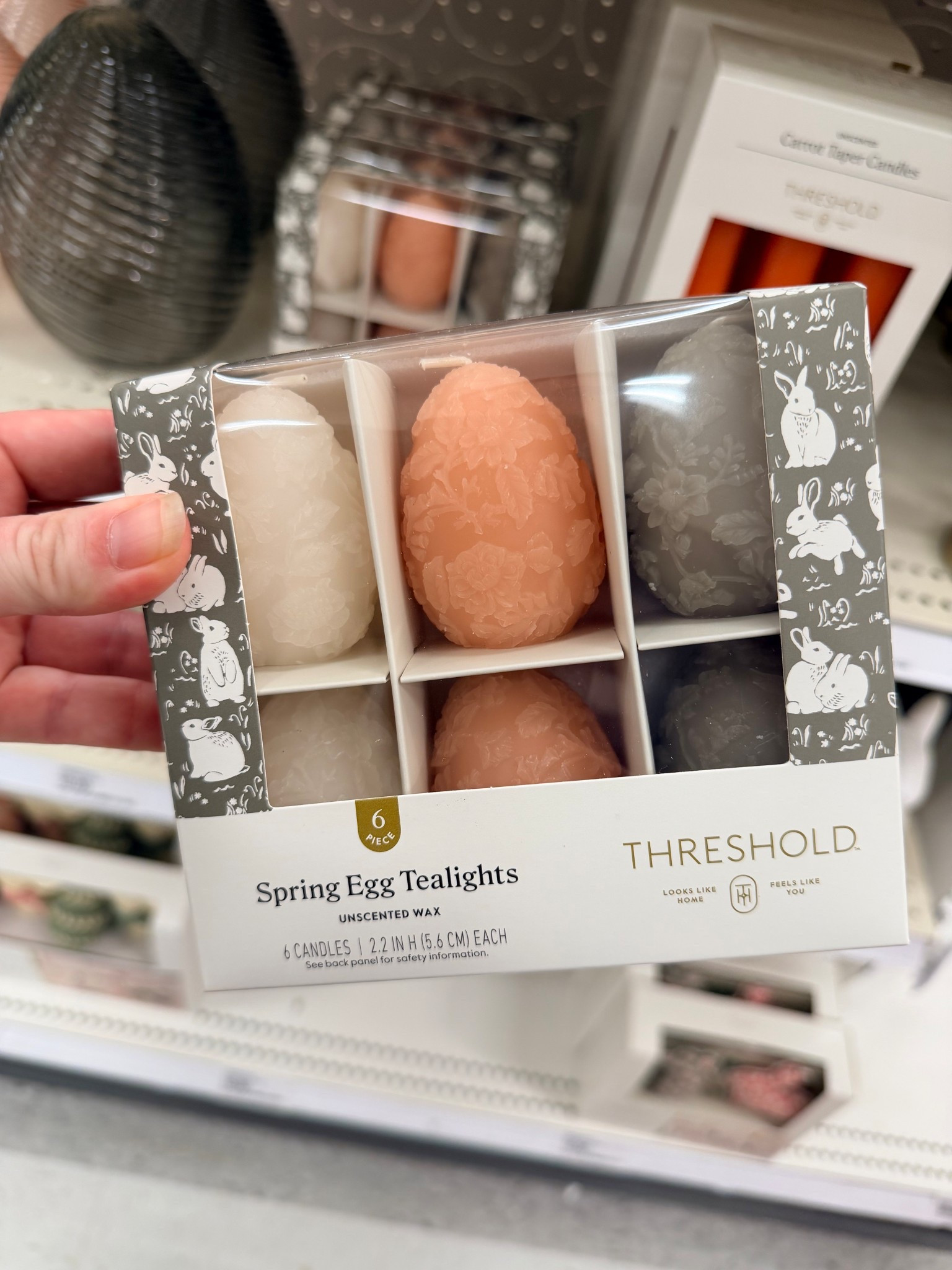 The perfect candles for your Easter decor 😍 Threshold knows what they’re doing. These egg shaped pieces are so so cute and I’m loving the pastel look. Grab them here to have for your spring decorating! 🥚 

#easterdecor #springdecor #candles #targetfinds 

#LTKSeasonal #LTKHome