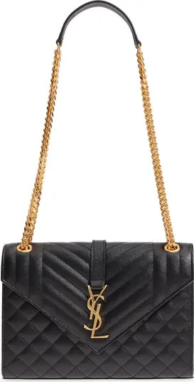 Medium Cassandra Quilted Leather Envelope Bag | Nordstrom