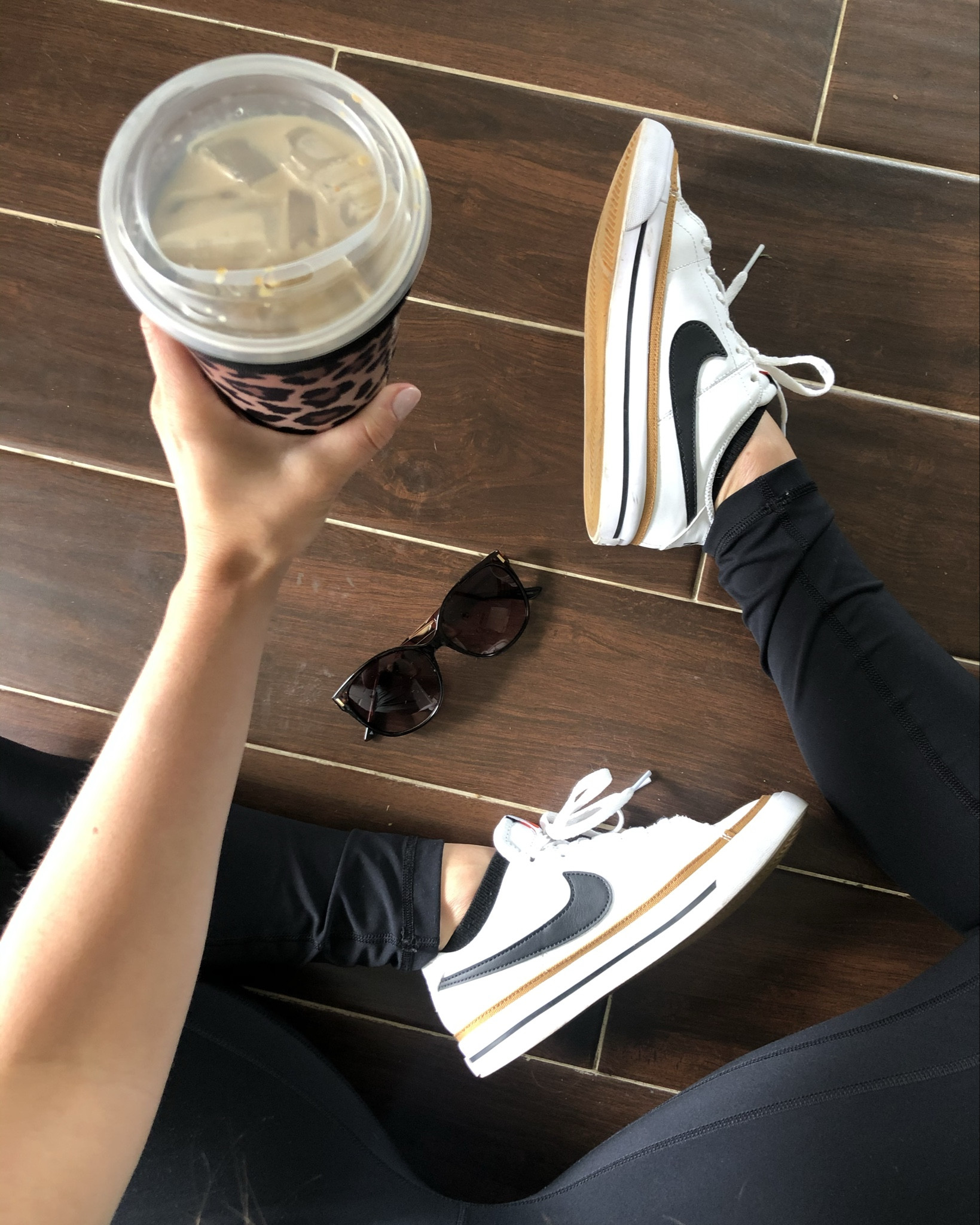 Effortless everyday essentials ✨ on-sale casual Nike sneakers + cute iced coffee sleeves ☕️ forever running on casual clothes + coffee!

$20 off regular price. 

#LTKmomlife #LTKActive #LTKSaleAlert