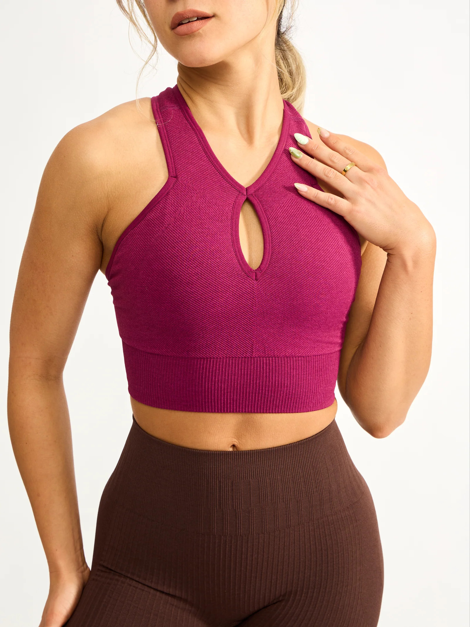 Sphynx Seamless Sports Bra - High Court | Buffbunny Collection