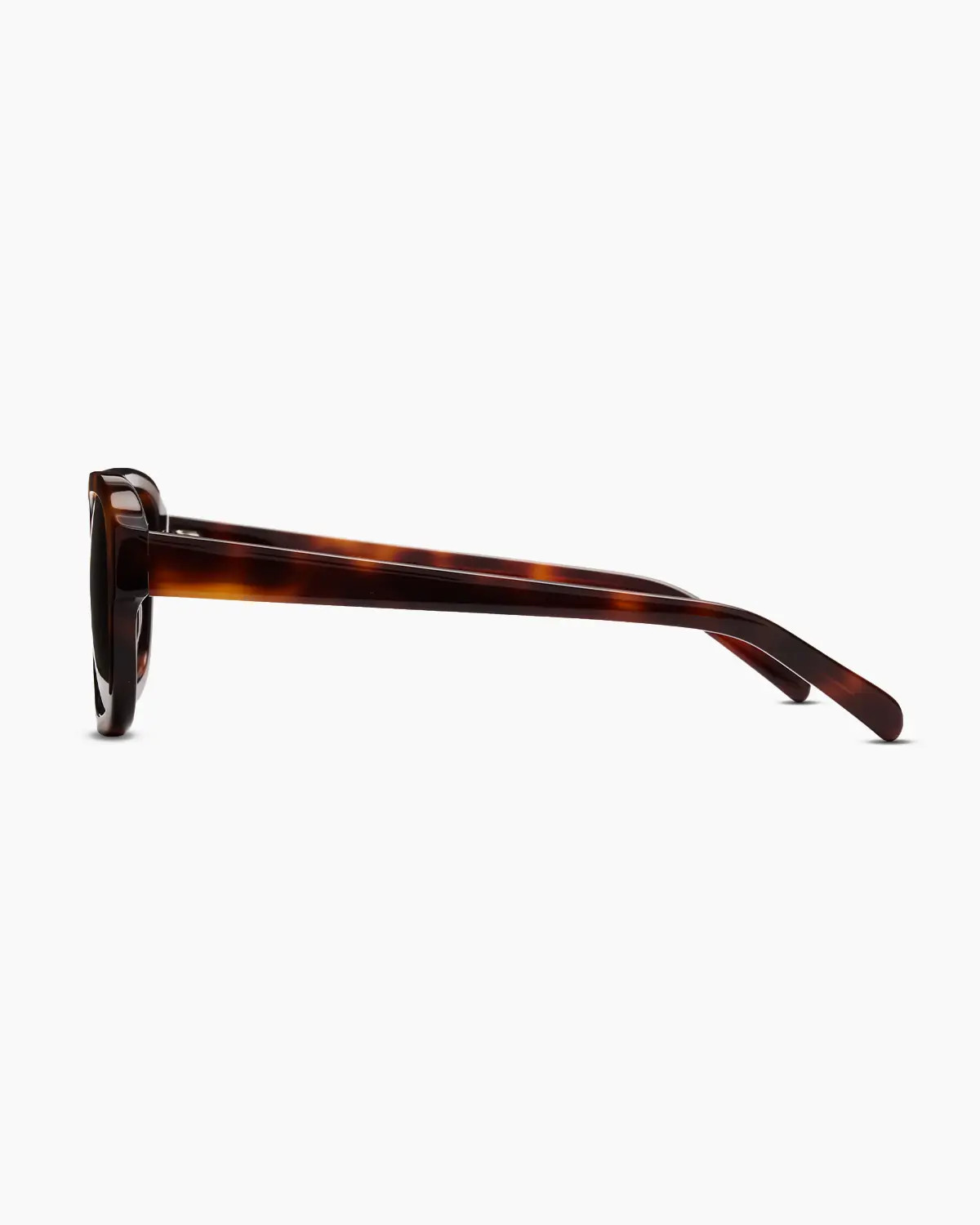 Berlin Polarized Acetate Sunglasses in Ginger Tortoise with Brown Gradient lens | Quince