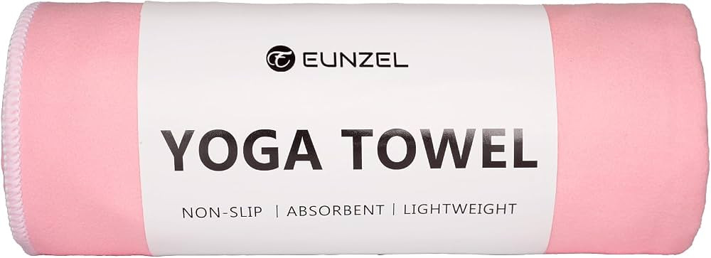 Eunzel Hot Yoga Towel Non-Slip Yoga Mat Towel Ultra-Absorbent Microfiber Towel for Hot Yoga, Pila... | Amazon (US)