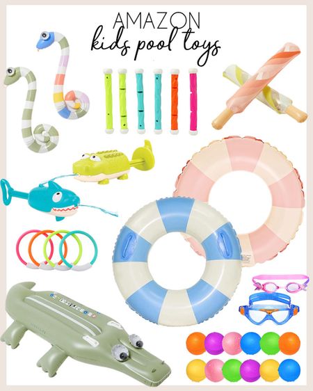 Cute kids pool toys to get from Amazon this season! 

#amazonfinds

Amazon finds. Amazon pool toys. Affordable pool toys for kids  

#LTKswim #LTKSeasonal #LTKkids
