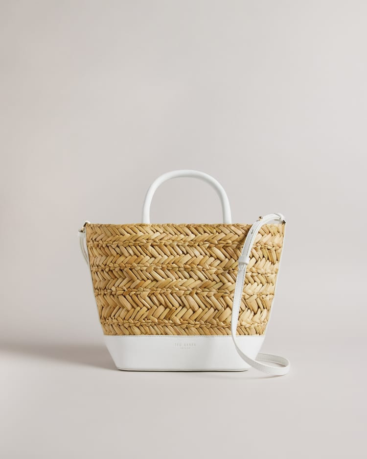 Medium Raffia Basket Weave Tote Bag | Ted Baker (US)