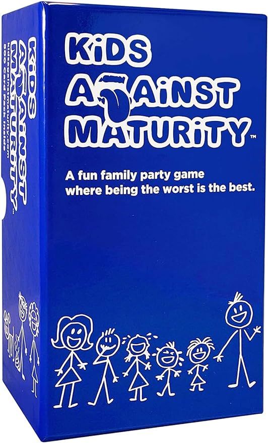Kids Against Maturity: Card Game for Kids and Families, Super Fun Hilarious for Family Party Game... | Amazon (US)