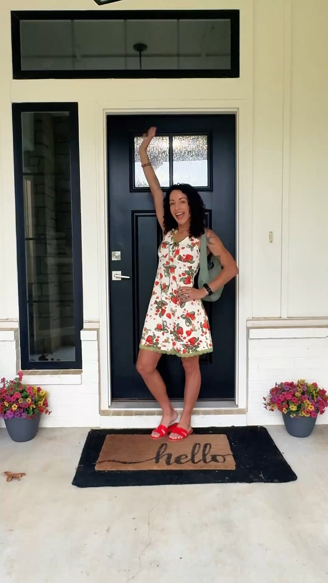 Amazon Summer OOTD 2026 | Floral Mini Dress + Sandals + Bag Under $40 Each

Full affordable summer outfit from Amazon — floral mini dress (size small, true to size), red women’s flat sandals, dainty letter necklace, and sage green mini shoulder bag. Every piece is under $40 and all exact products are tagged above. Perfect for women looking for cute Amazon summer fashion, vacation outfit ideas, or budget-friendly OOTD inspo. Shop the complete look!

#LTKootd #LTKOver40 #LTKgrwm