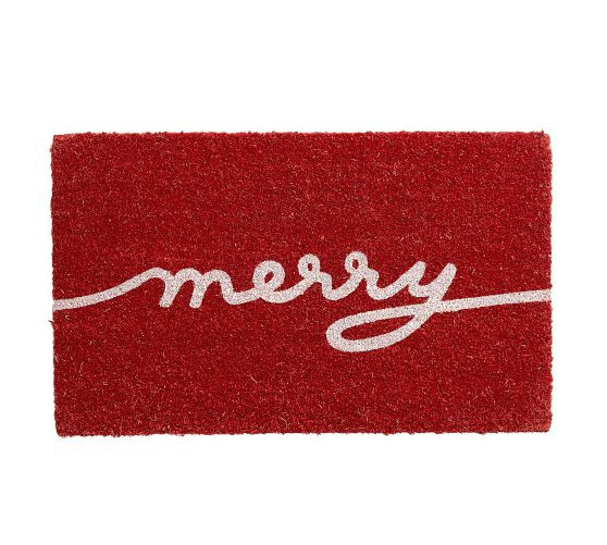 Merry Doormat | Pottery Barn (US)