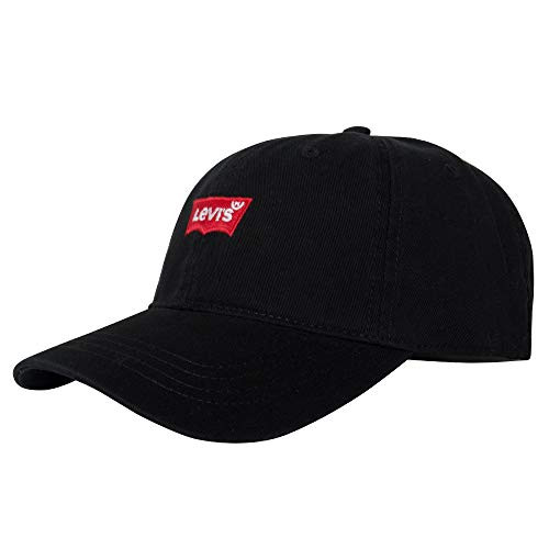 Levi's Men's Classic Baseball Hat with Logo Hat, Black, One Size | Amazon (US)