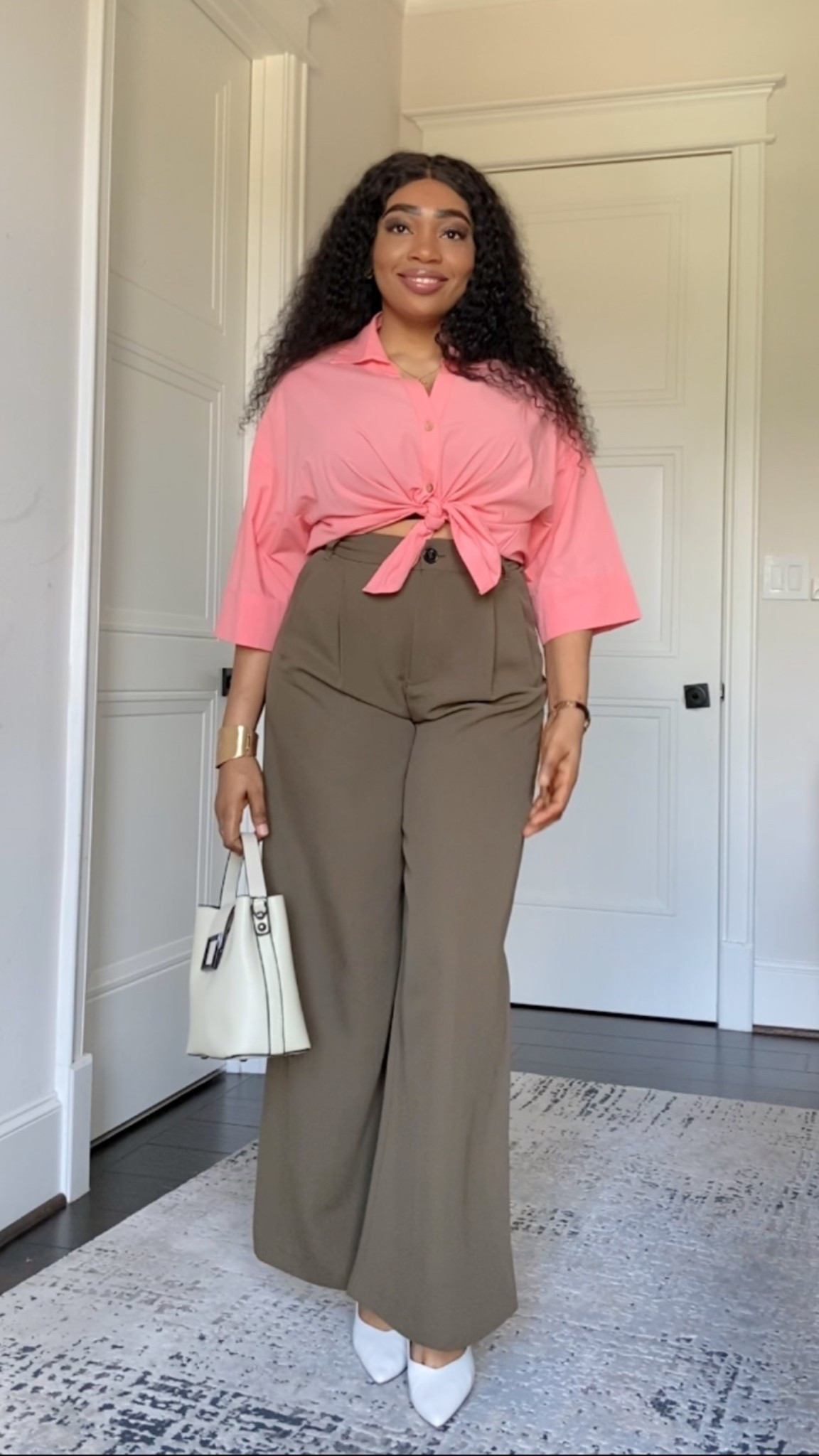 Wide leg pant
