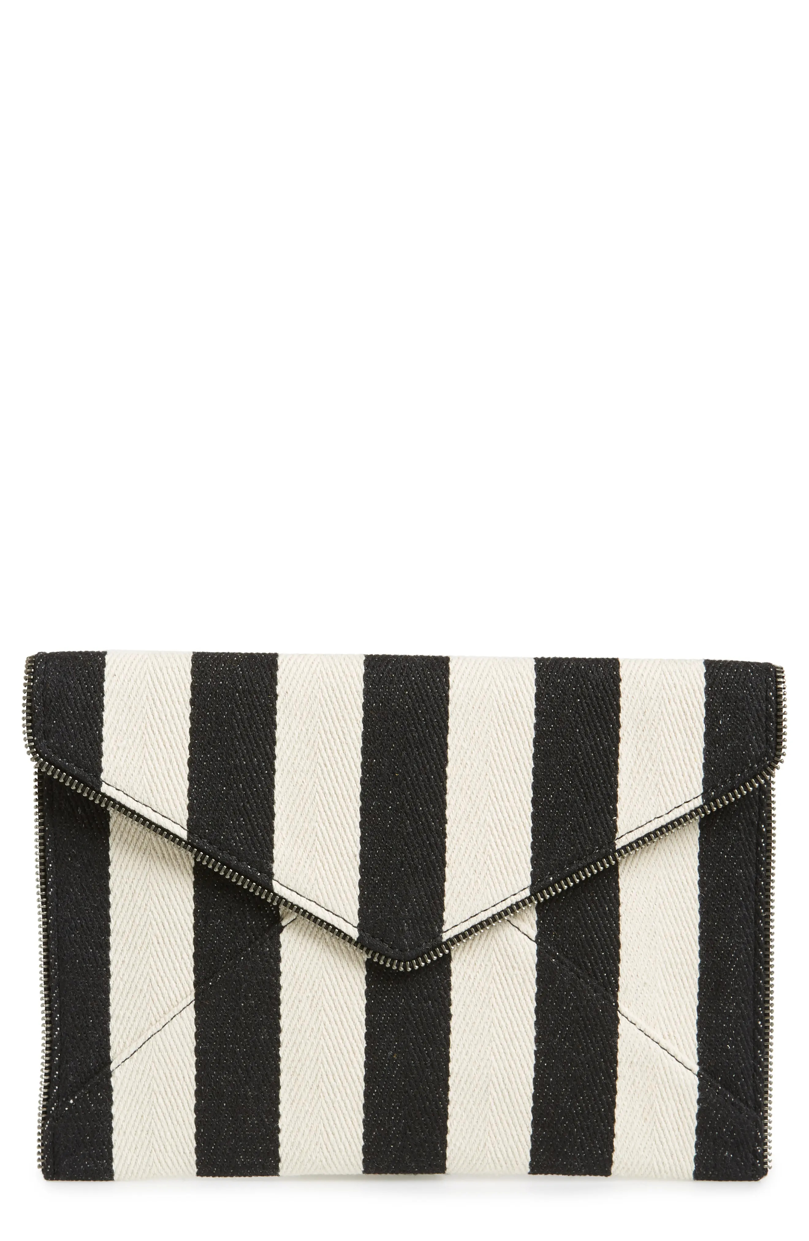 Rebecca Minkoff Leo Canvas Envelope Clutch | Nordstrom