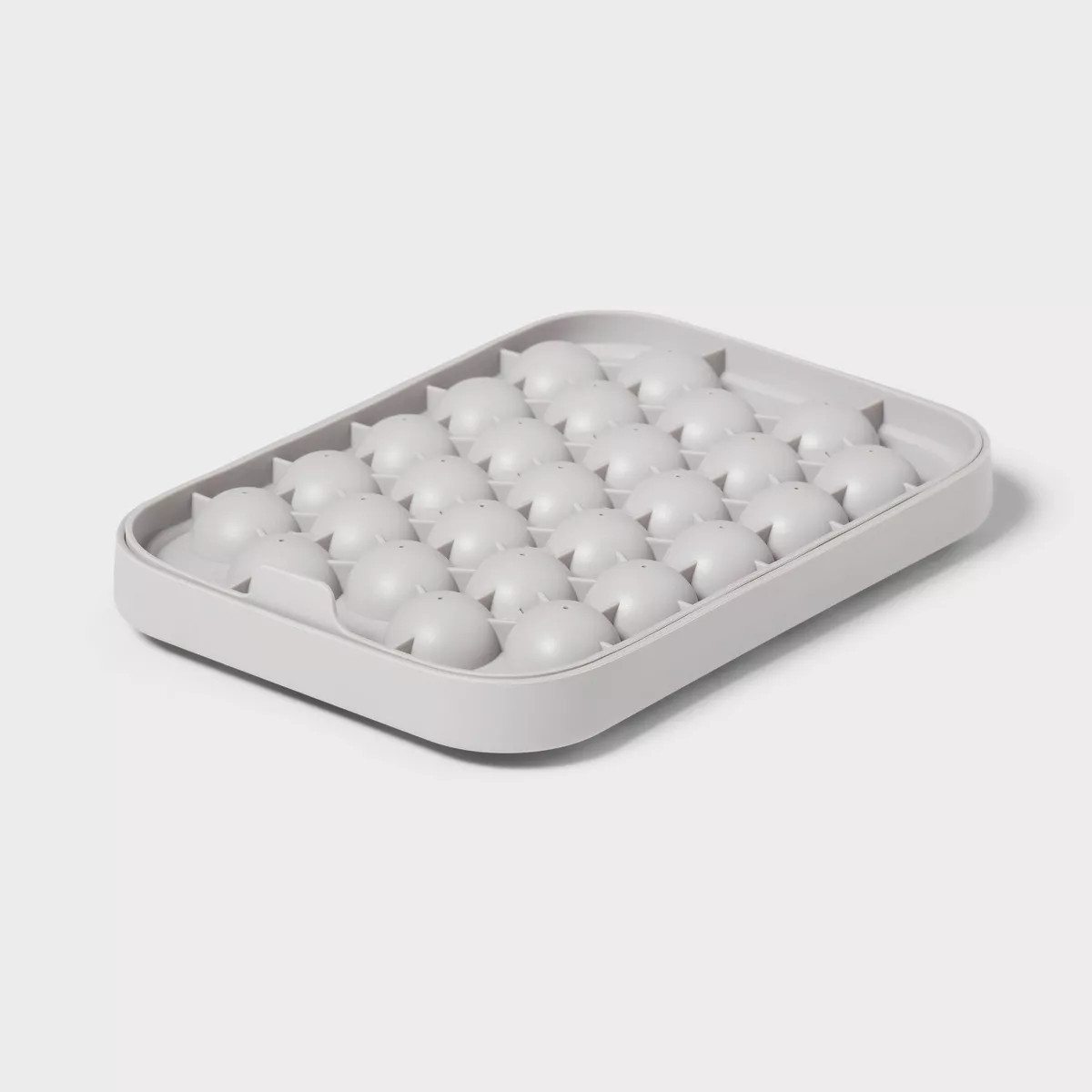 Silicone Sphere Ice Tray with Lid Gray - Room Essentials™ | Target