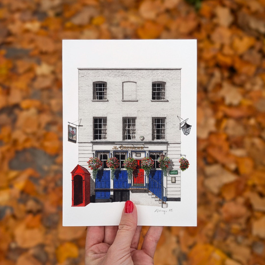 Belgravia - the Grenadier Pub - A5 or A4 Giclée Print (unframed) - Knightsbridge - London Art - ... | Etsy (US)