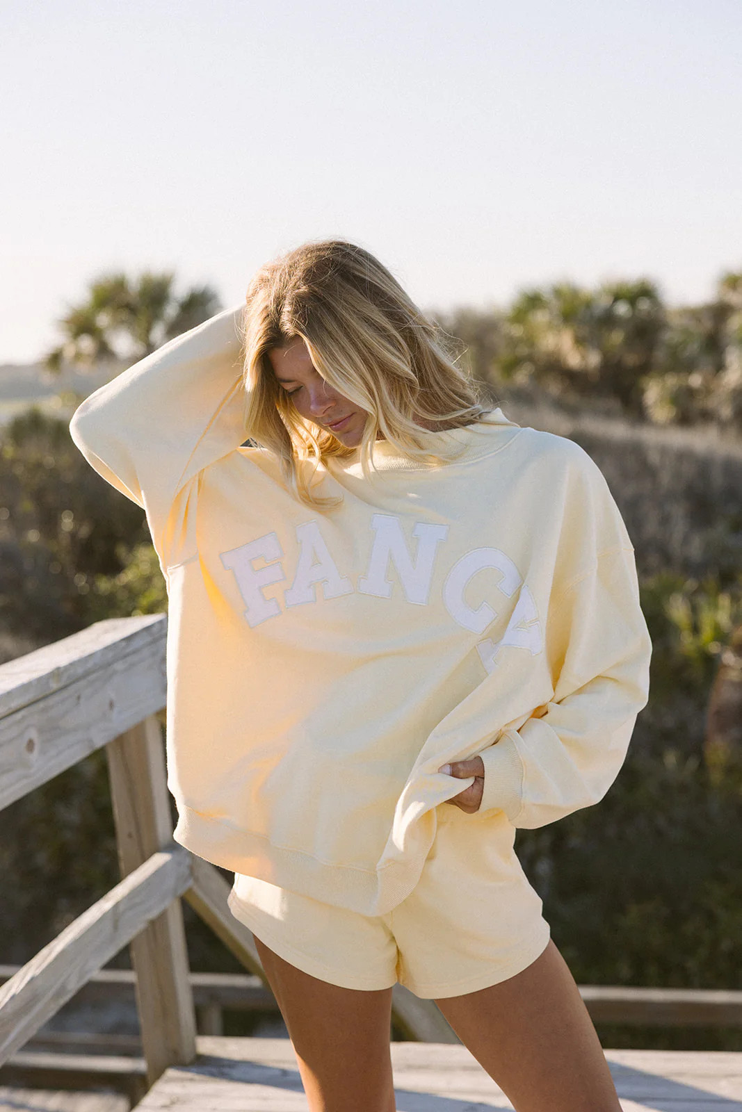 Fancy Oversized Mockneck - Butter Yellow (PREORDER) | Fancyd Boutiqe