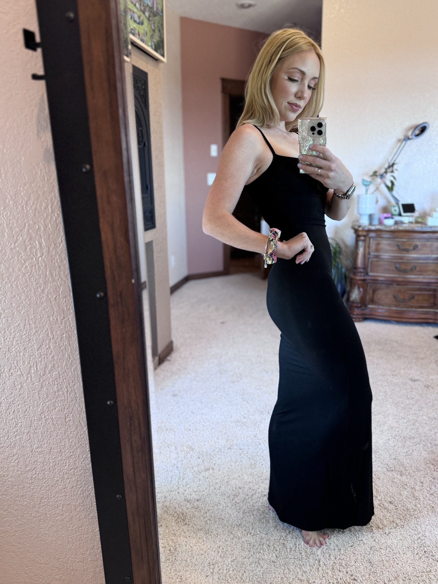 The most comfortable black dress you’ll ever wear from Skims  

#LTKstyletip #LTKSpringSale #LTKwedding